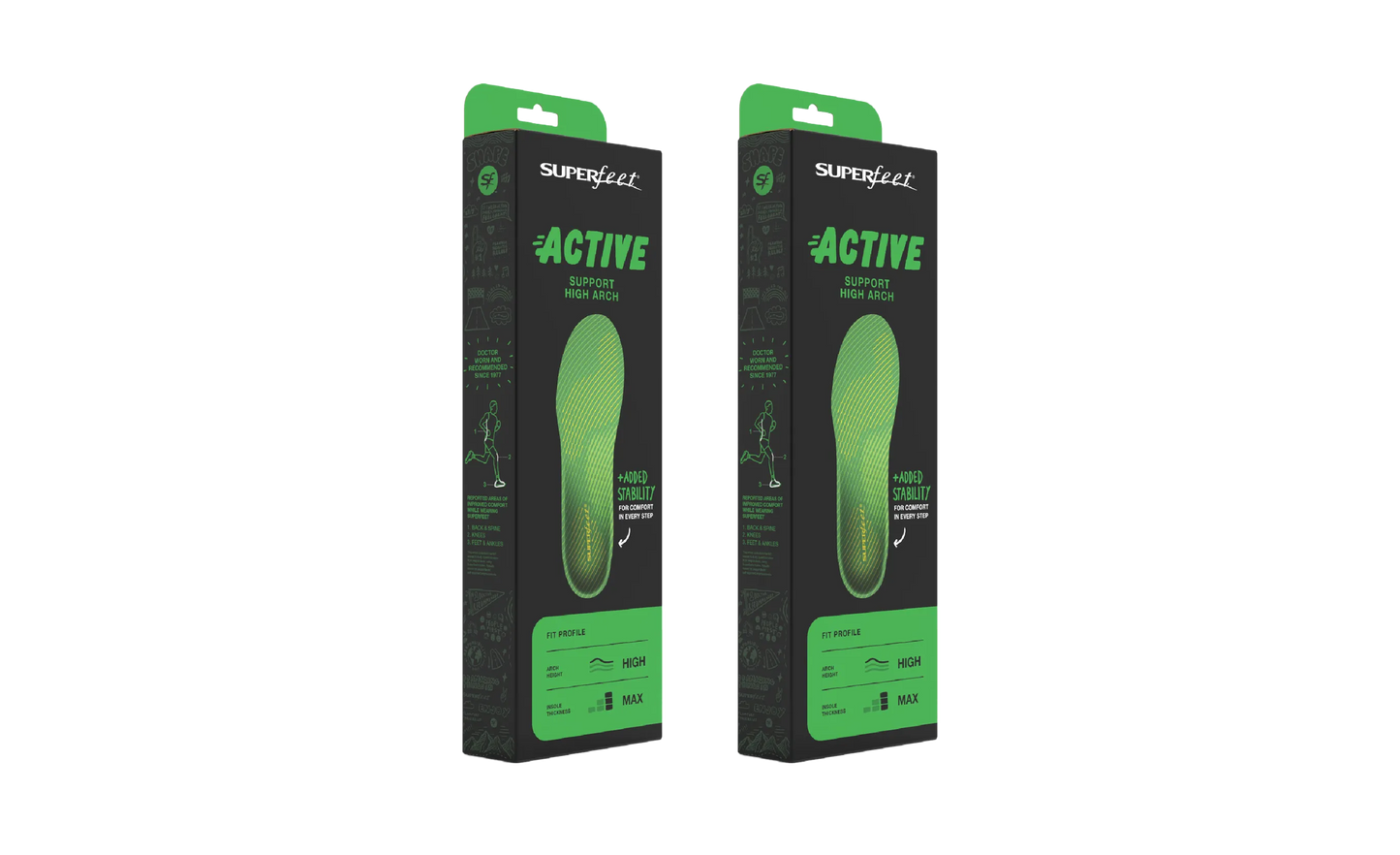 Active Support High Arch 2-Pack